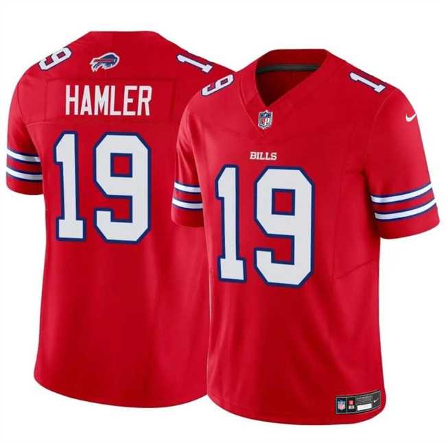 Men & Women & Youth Buffalo Bills #19 KJ Hamler Red 2024 F.U.S.E. Vapor Untouchable Limited Stitched Jersey->buffalo bills->NFL Jersey